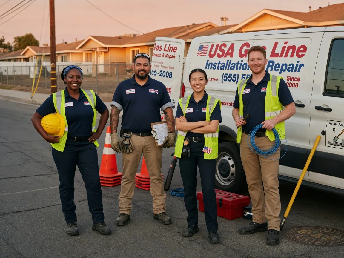 Gas Line Installation company in Angola, IN